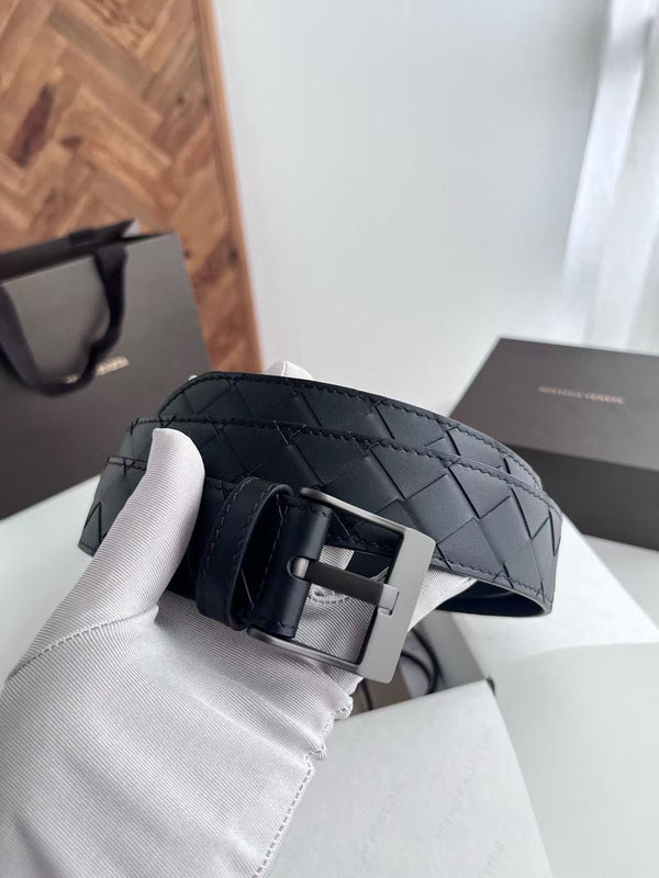 BV Watch Belt 35mm Black Cafskin HW