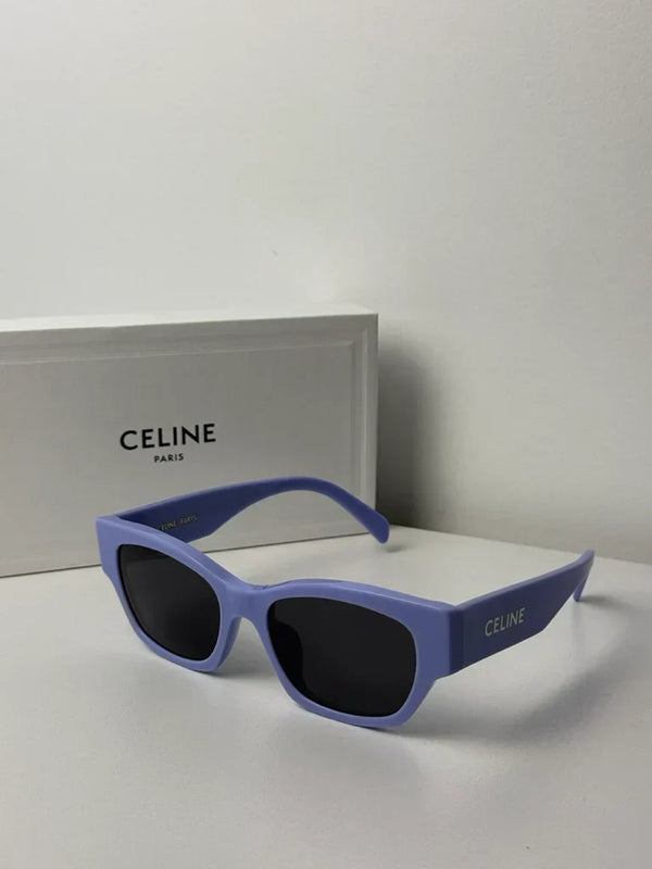 CL40197U Lilac sunglasses white logo