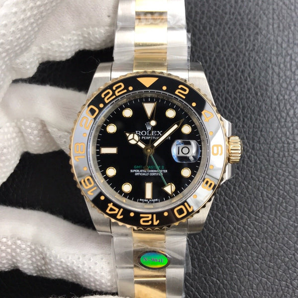 GMT-MASTER II STAINLESS STEEL YELLOW GOLD