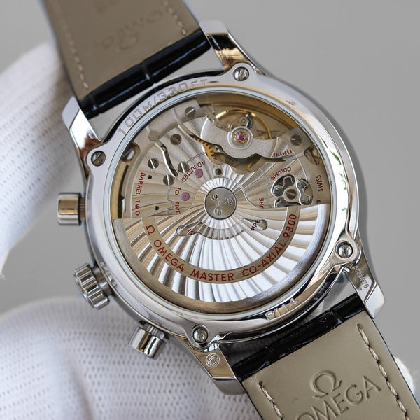 DE VILLE CO-AXIAL 42MM CHRONOGRAPH STEEL CASE