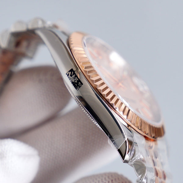 DATEJUST 41MM TWO-TONE ROSE GOLD JUBILEE BRACELET