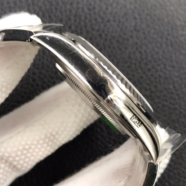 DATEJUST 41MM STAINLESS STEEL BLACK DIAL