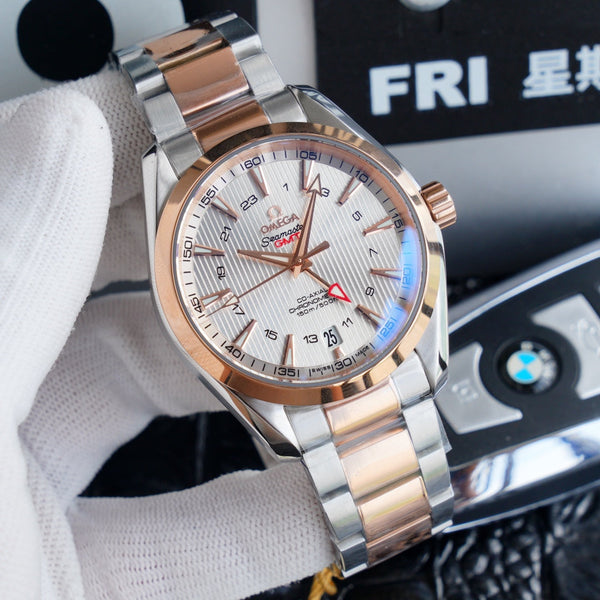 SEAMASTER AQUATERRA 150M CO-AXIAL GMT STEEL