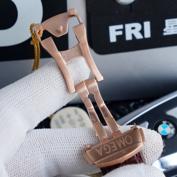 SEAMASTER AQUA TERRA 150M CO-AXIAL GMT  LEATHER STRAP