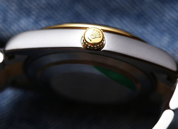 EXPLORER 41MM GOLD STEEL BLACK DIAL