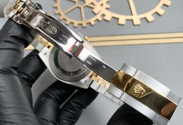 DATEJUST II 41 QUADRANTE GRIGIO BICOLORE