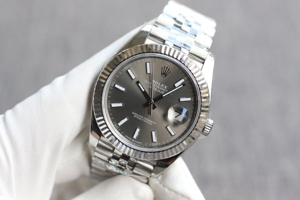 DATEJUST II 41 ACCIAIO INOSSIDABILE QUADRANTE GRIGIO