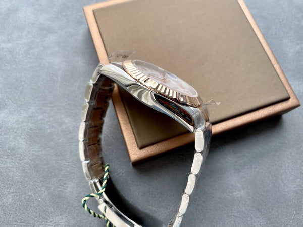 DATEJUST II ORO ACCIAIO QUADRANTE BIANCO NUMERI ARABI BRACCIALE OYSTER