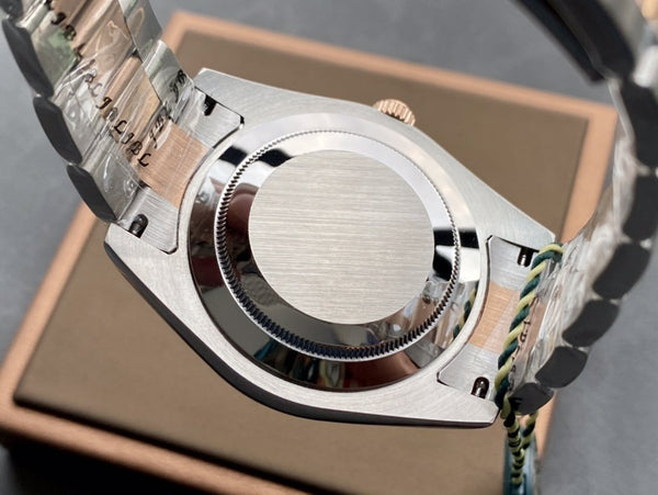 DATEJUST II ORO ACCIAIO QUADRANTE BIANCO NUMERI ARABI BRACCIALE OYSTER