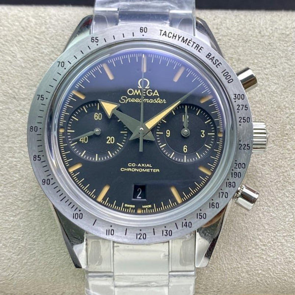 SPEED MASTER 57 BROAD ARROW ACCIAIO QUADRANTE NERO