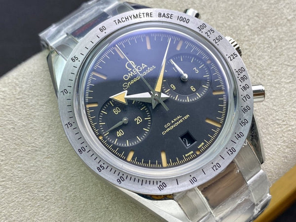 SPEED MASTER 57 BROAD ARROW ACCIAIO QUADRANTE NERO