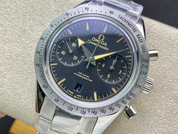 SPEED MASTER 57 BROAD ARROW ACCIAIO QUADRANTE NERO