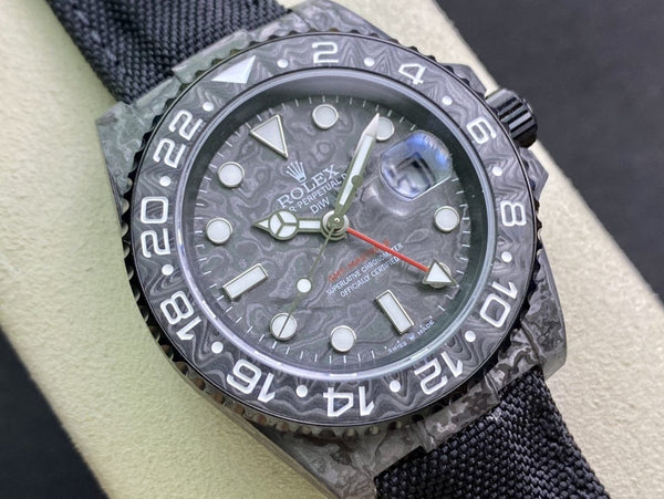 GMT - MASTER II CARBON CASE WHITE