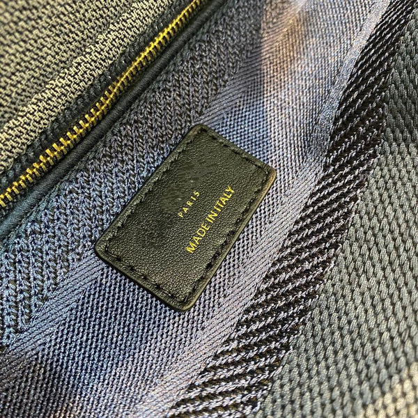 MEDIUM LADY D-LITE 24 BLUE MULTI COLOR EMBROIDERY