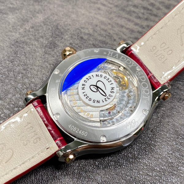 HAPPY DIAMOND 36 CINTURINO IN PELLE BICOLORE