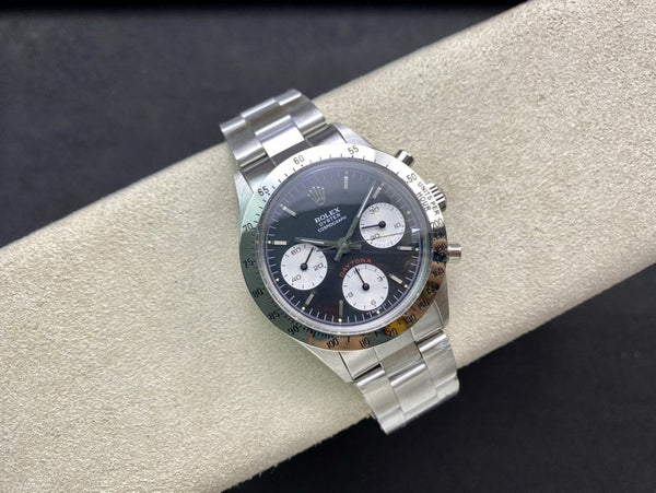 DAYTONA 37MM CASSA IN ACCIAIO VINTAGE QUADRANTE NERO