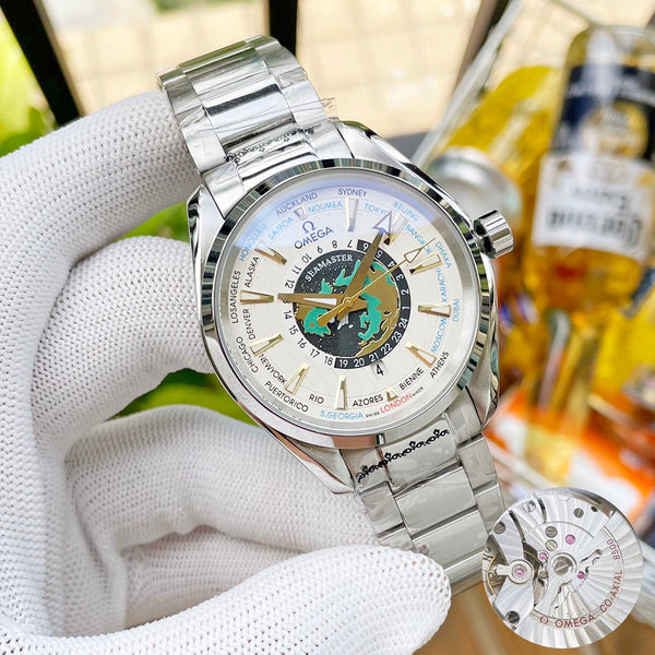 SEAMASTER AQUA TERRA 150M WORLDTIMER STEEL