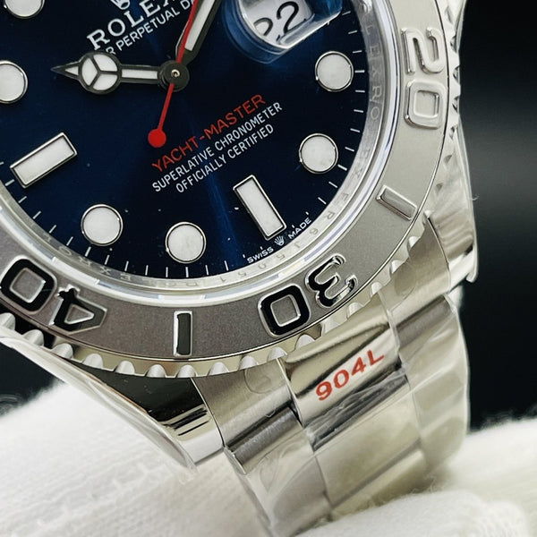 YACHT-MASTER 40 STAINLESS STEEL BLUE DIAL