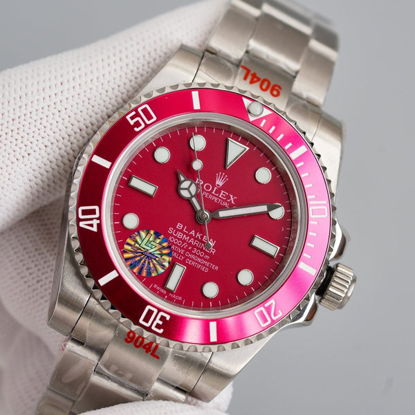 SUBMARINER 40 CUSTOM DARK PINK BEZEL