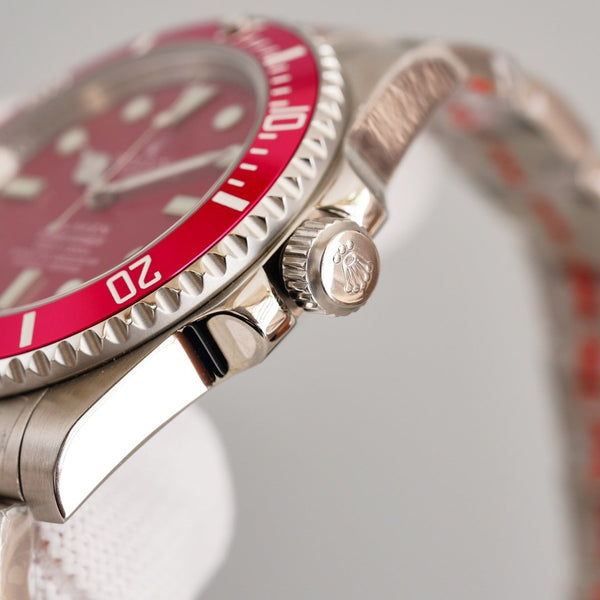 SUBMARINER 40 CUSTOM DARK PINK BEZEL