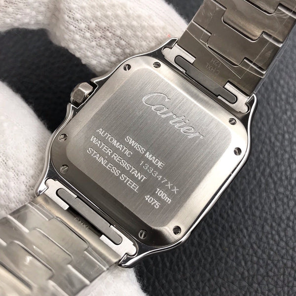 SANTOS LADY 35,1MM ACCIAIO ORO ROSA