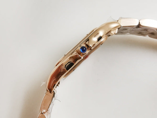 PANTHERE DE CARTIE QUARTZ ROSE GOLD CASE