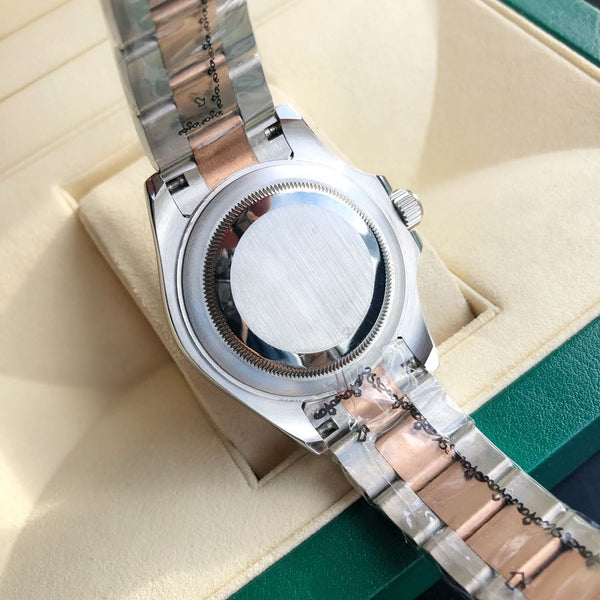 YACHT-MASTE QUADRANTE MARRONE IN ORO EVEROSE