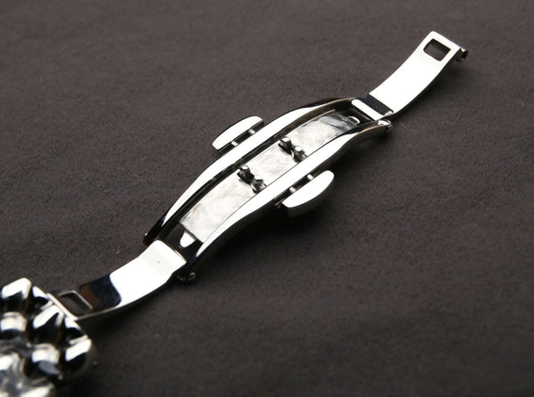 DEVILLE PRESTIGE 32MM STEEL DIAMOND BEZEL MOP DIAL