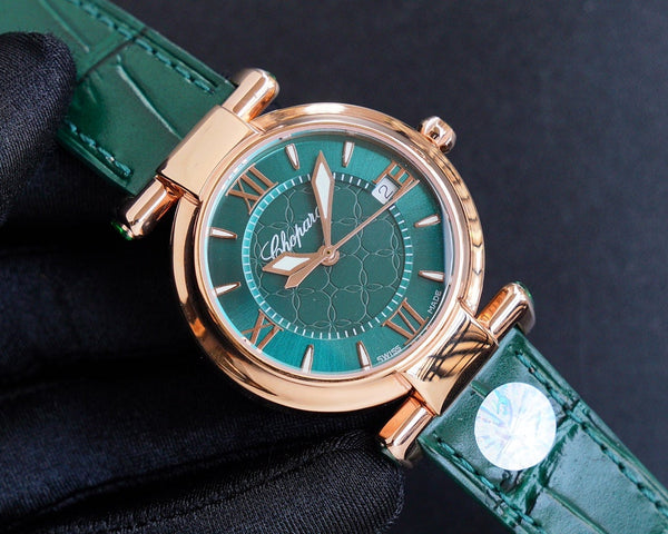 IMPERIALE 36MM AUTOMATICO CASSA IN ORO ROSA CINTURINO IN PELLE