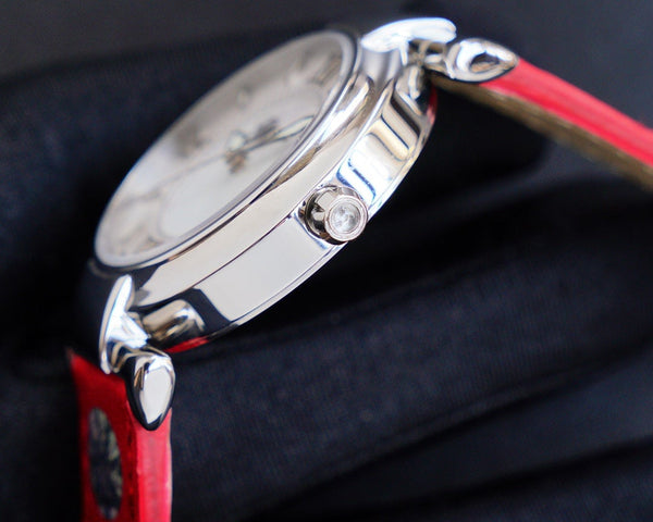 IMPERIALE 36MM AUTOMATIC STEEL CASE WHITE DIAL