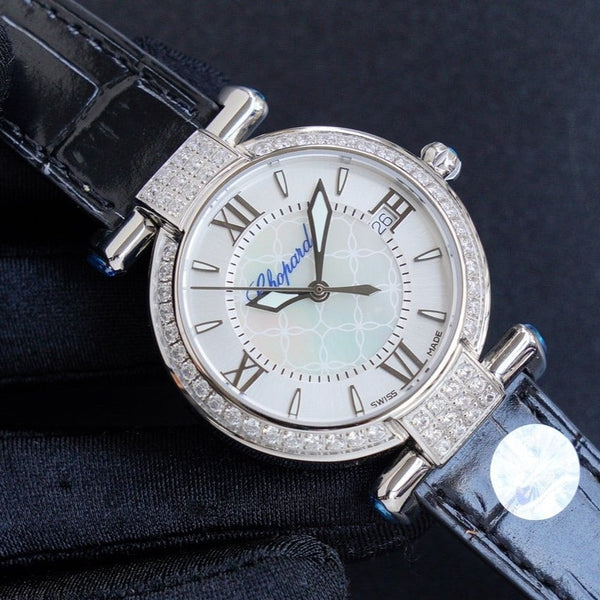 IMPERIALE 36MM AUTOMATIC STEEL CASE DIAMOND BEZEL