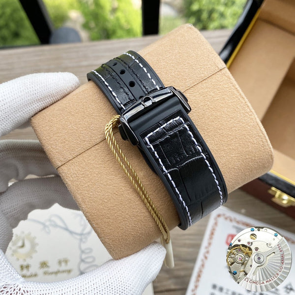 SEAMASTER PLANET OCEAN 600 GMT ALL BLACK CERAMIC