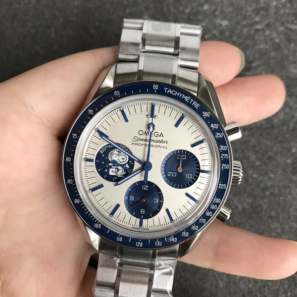 SPEEDMASTER SILVER SNOOPY ACCIAIO INOSSIDABILE