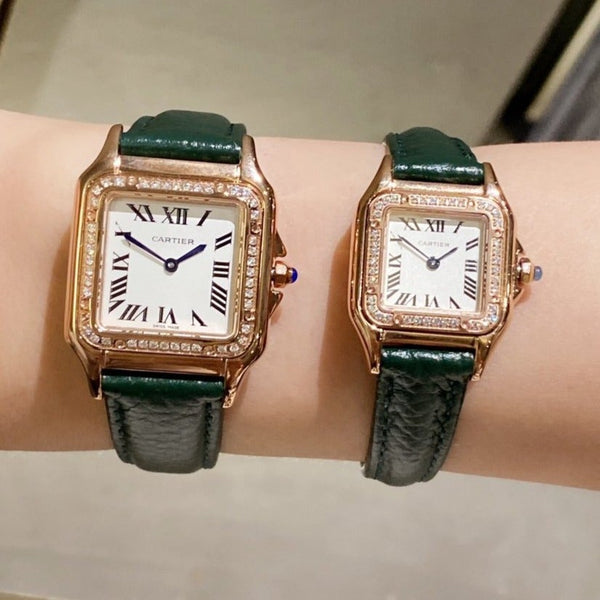 CARTIE PANTHER DIAMANTE LUNETTA PELLE