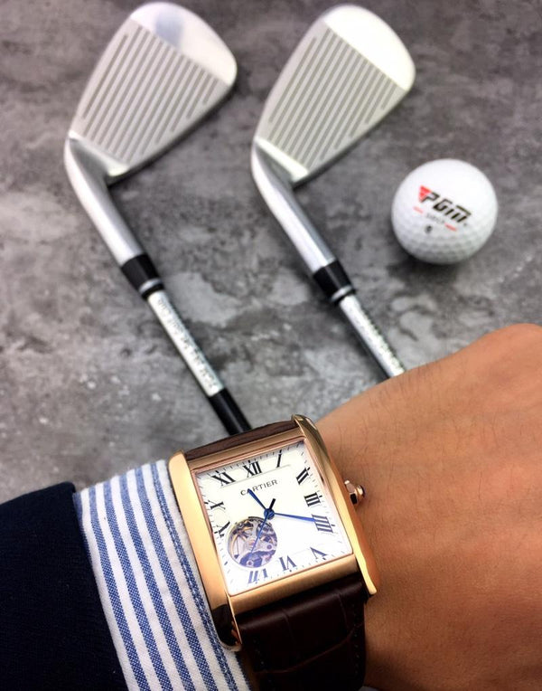 TANK MC TOURBILLON GOLD LIMITED EDITION