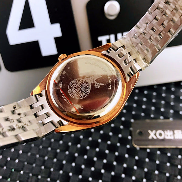 DE VILLE 33MM QUARTZ GOLD STEEL