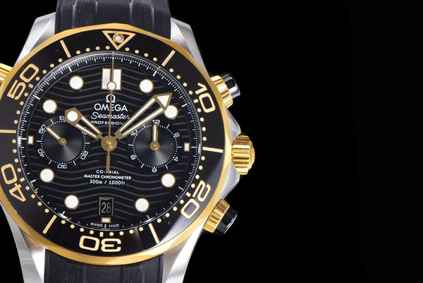 SEAMASTER DIVER 300M CHRONOGRAPH BLACK GOLD
