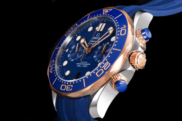 SEAMASTER DIVER 300M CHRONOGRAPH BLUE ROSE GOLD