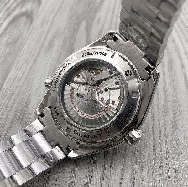 SEAMASTER PLANET OCEAN 600 ORANGE BEZEL WHITE DIAL