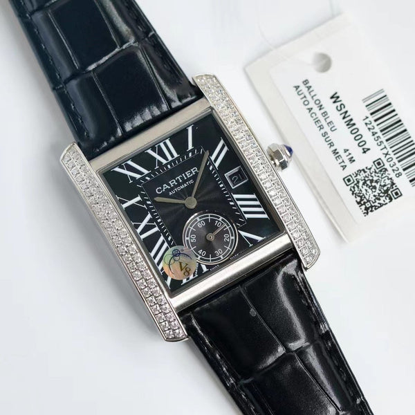 TANK MC LADIES SECOND TIME DIAMOND BEZEL