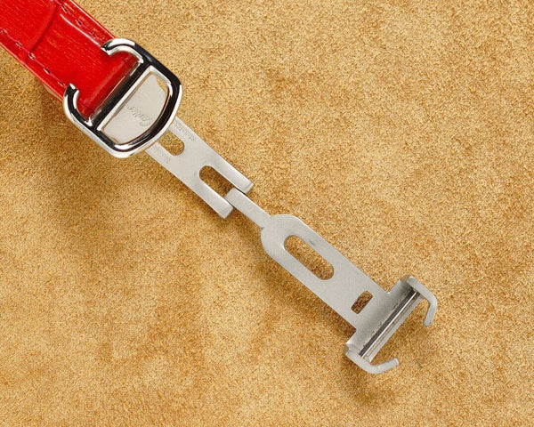 PALLONCINO BLU CASSA IN ACCIAIO 33MM NUMERI IN DIAMANTI CINTURINO IN PELLE