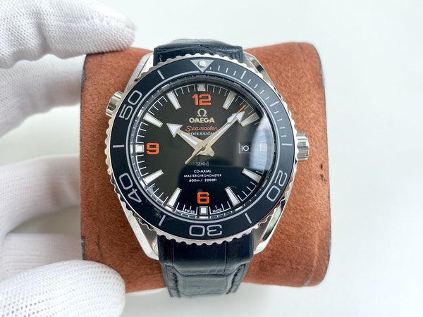 SEAMASTER PLANET OCEAN 600 ACCIAIO CERAMICA NERA PELLE