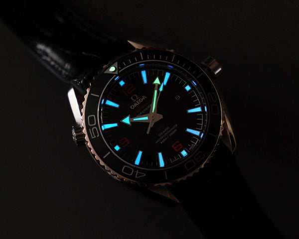 SEAMASTER PLANET OCEAN 600 ACCIAIO CERAMICA NERA PELLE