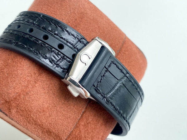 SEAMASTER PLANET OCEAN 600 ACCIAIO CERAMICA NERA PELLE