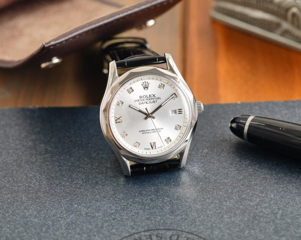 DATEJUST 41MM TWO-TONE DIAMOND NUMERALS