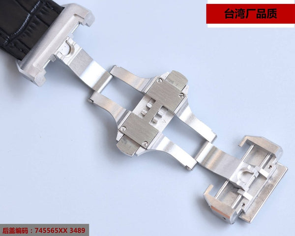 SANTOS 100XL 42MM DIAMOND GOLD BEZEL