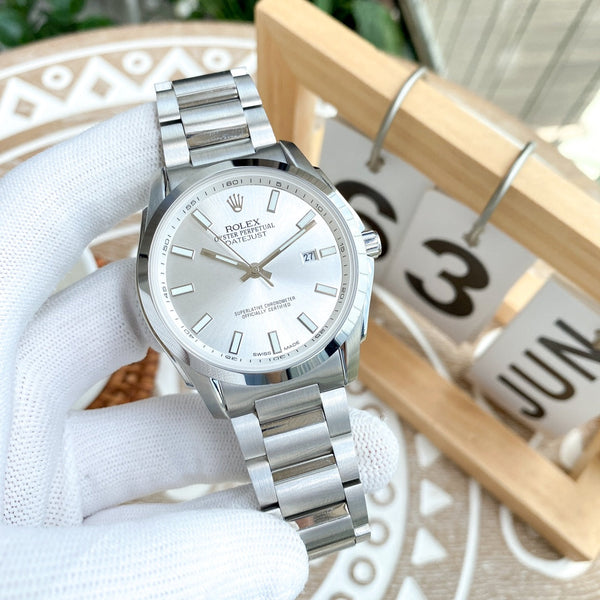 DATEJUST 40MM SMOOTH BEZEL STEEL CASE