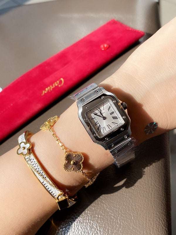 SANTOS DE CARTIE 27MM QUARTZ DIAMOND NUMERALS