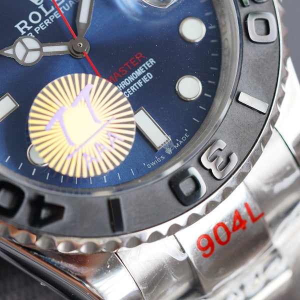 YACHT MASTER 40MM CERAMIC BEZEL BLUE DIAL