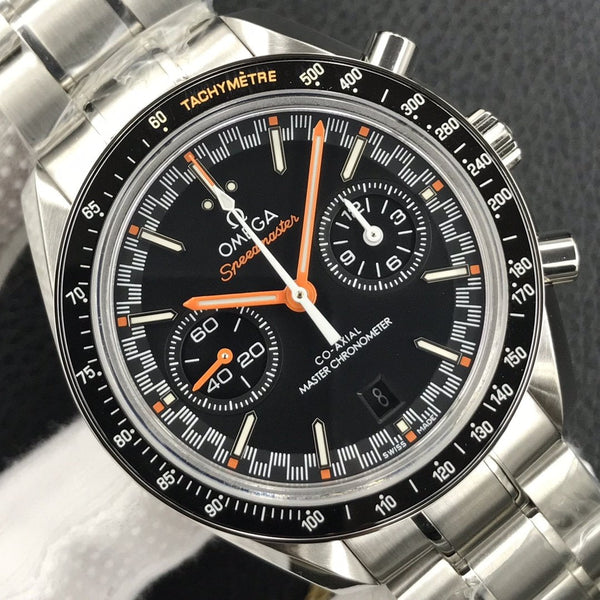 SPEEDMASTER RACING 44MM CERAMIC BLACK DIAL